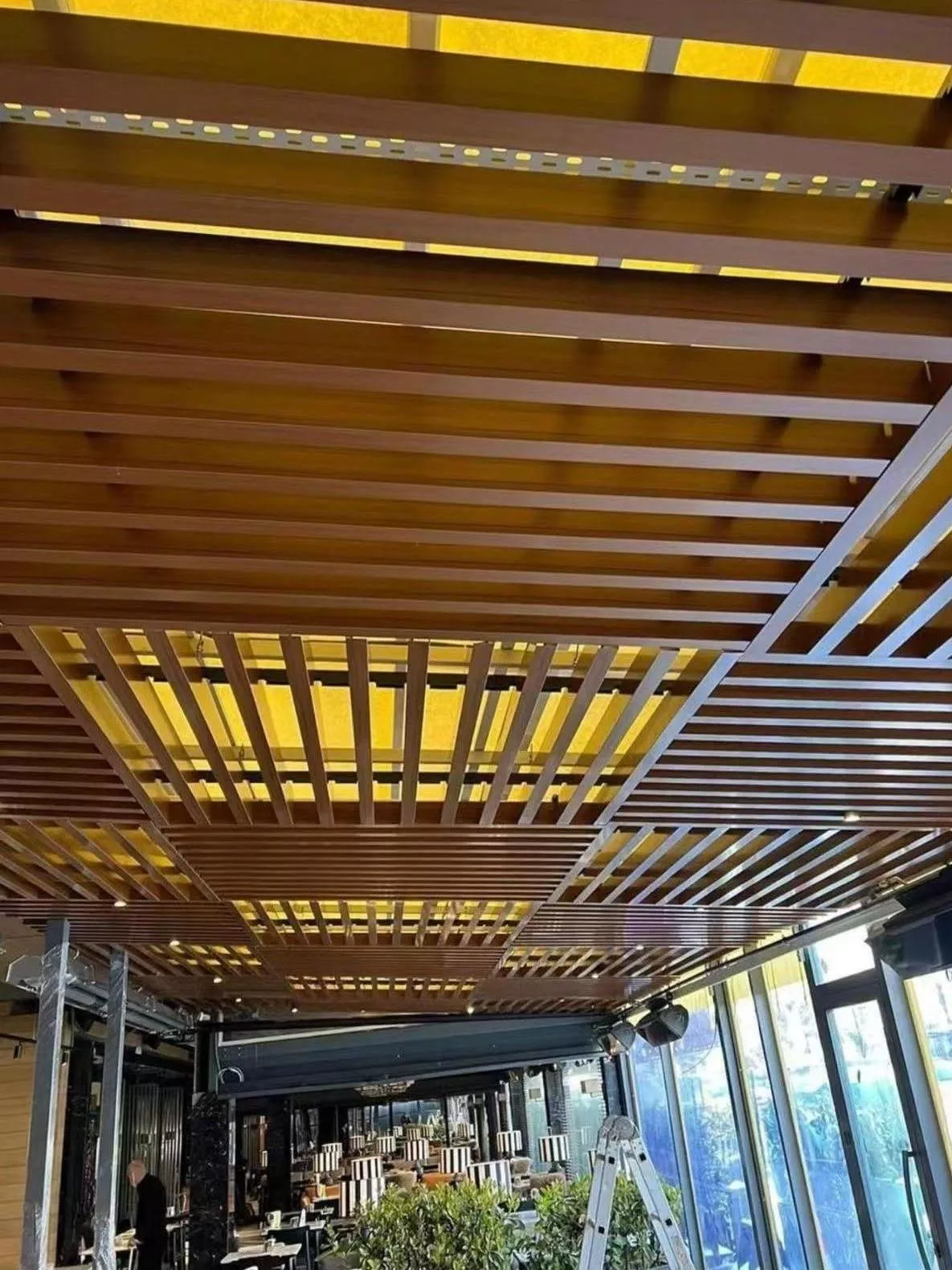 Aluminum square tube